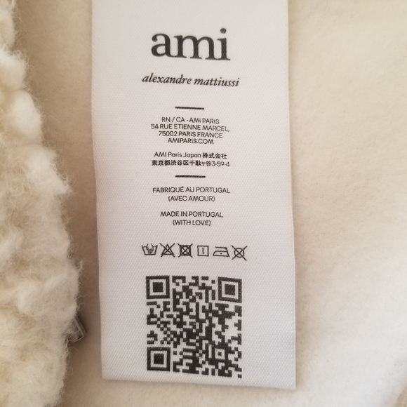 AMI | NWT Faux Shearling Hoodie - Picture 9 of 13